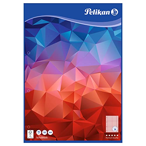 pelikan-100052-schulblock-a4-lineatur-28-kariert-50-blatt-90-g-m-10-st-ck image 2
