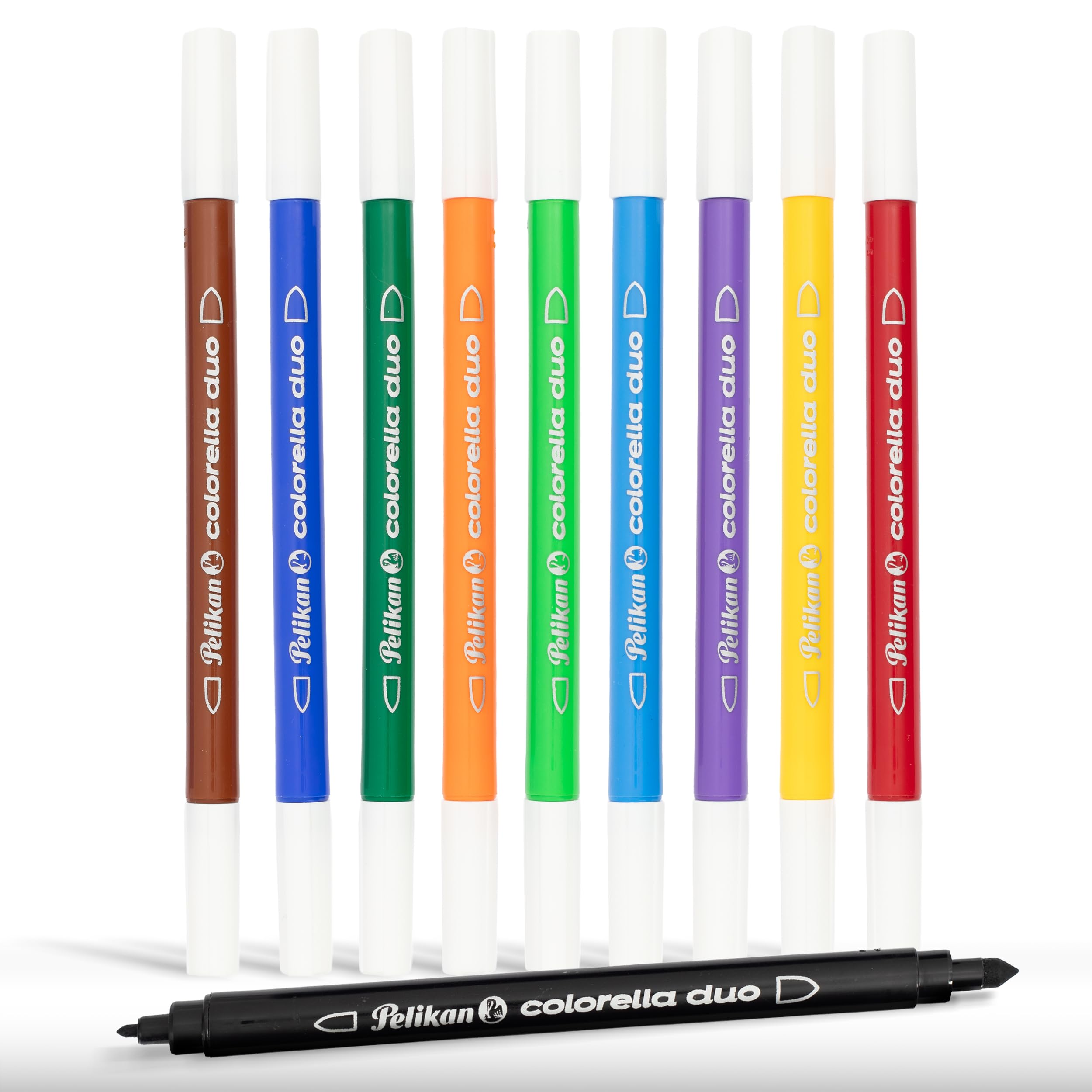pelikan-filzstifte-colorella-duo-10-farben-im-kunststoff-etui image 1