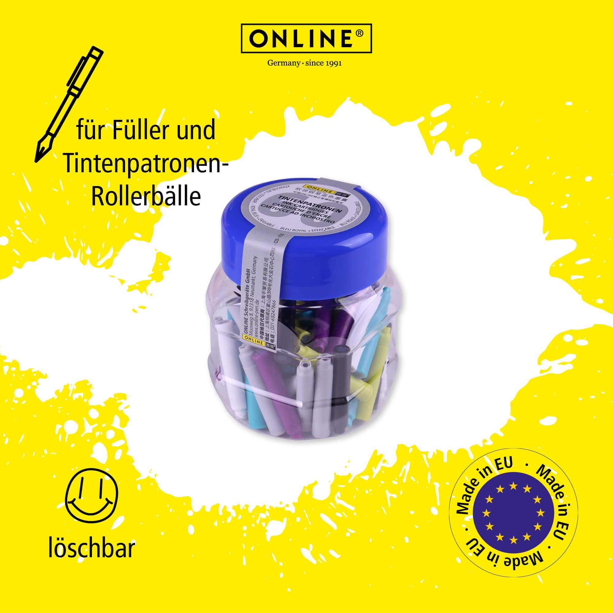 online-standard-tintenpatronen-60-st-ck-k-nigsblau-l-schbar image 3