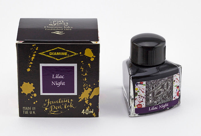diamine-150th-anniversary-lilac-night-40-ml-f-llfederhalter-tinte image 2
