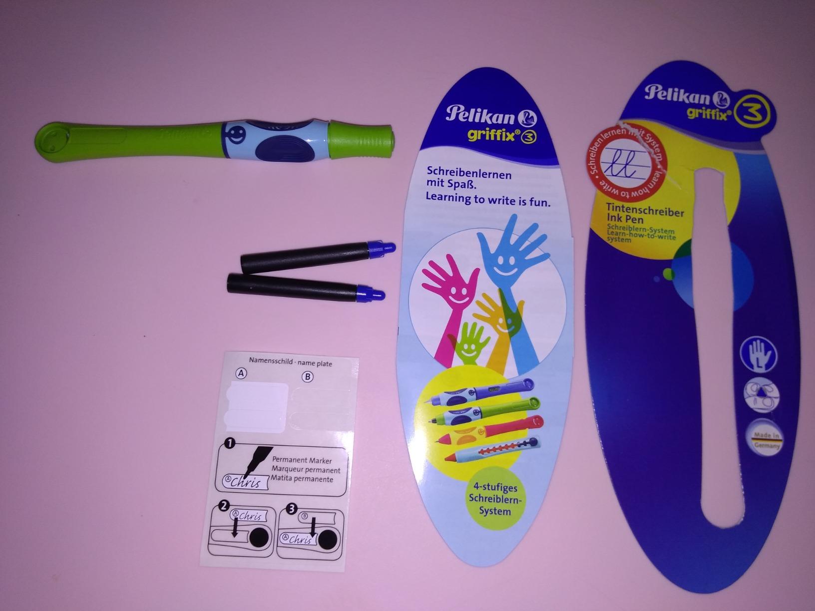 Endlich ein Füller für Linkshänder