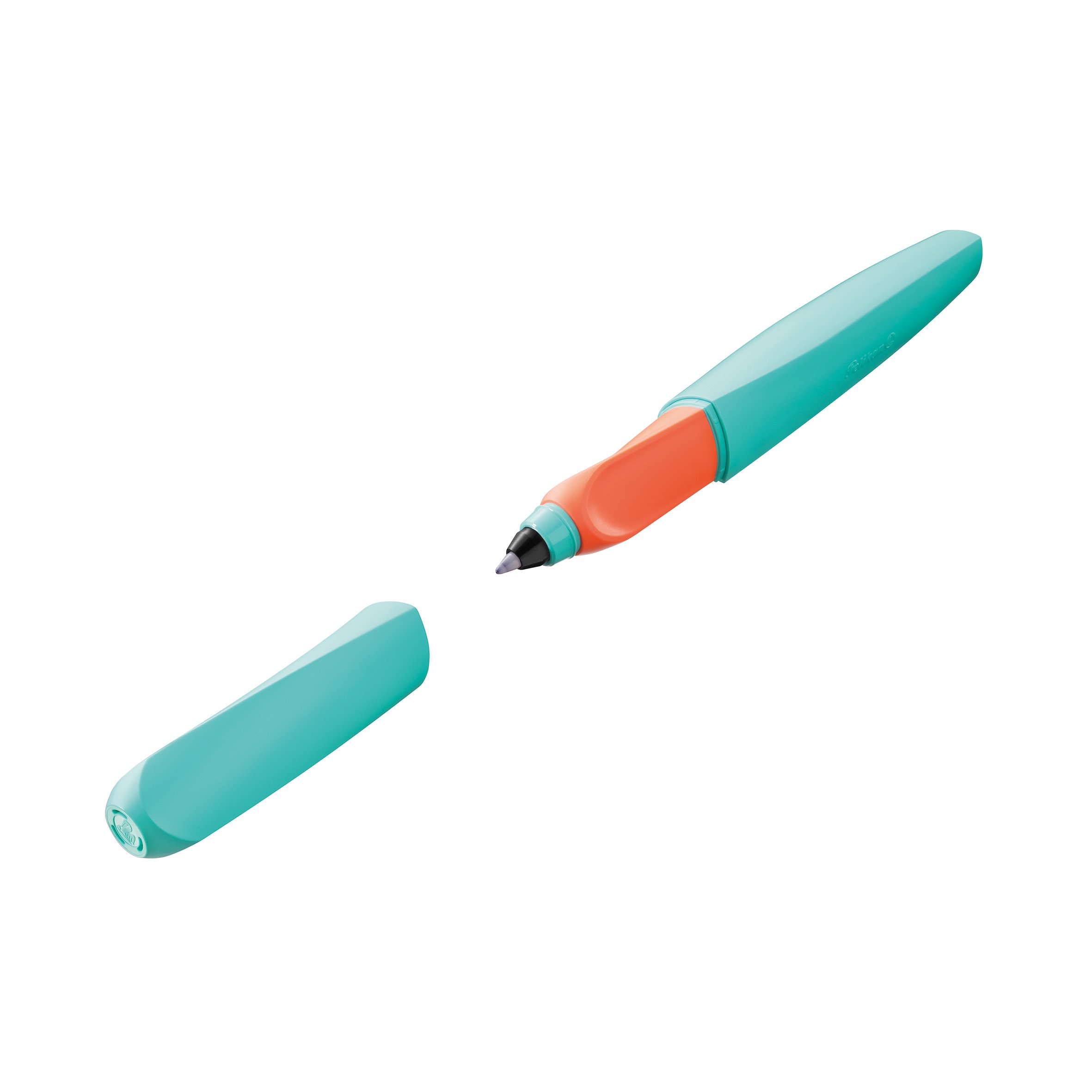 pelikan-twist-tintenroller-spearmint-inkl-2-rollerpatronen-l-schbare-blaue-tinte image 1
