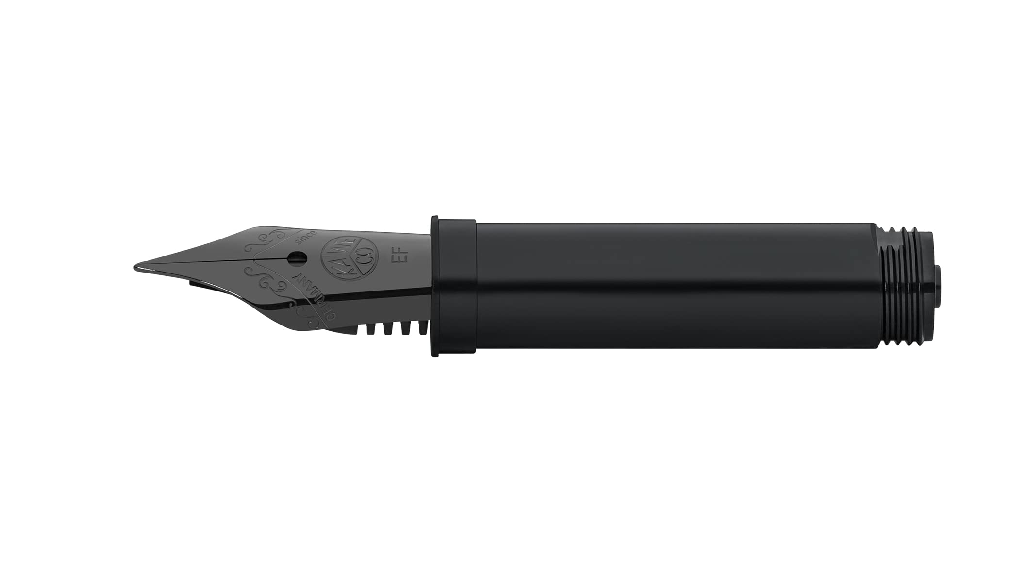 kaweco-stahlfeder-060-gewinde-schwarz-federst-rke-ef-ersatzfeder-f-r-sport-lilip image 1