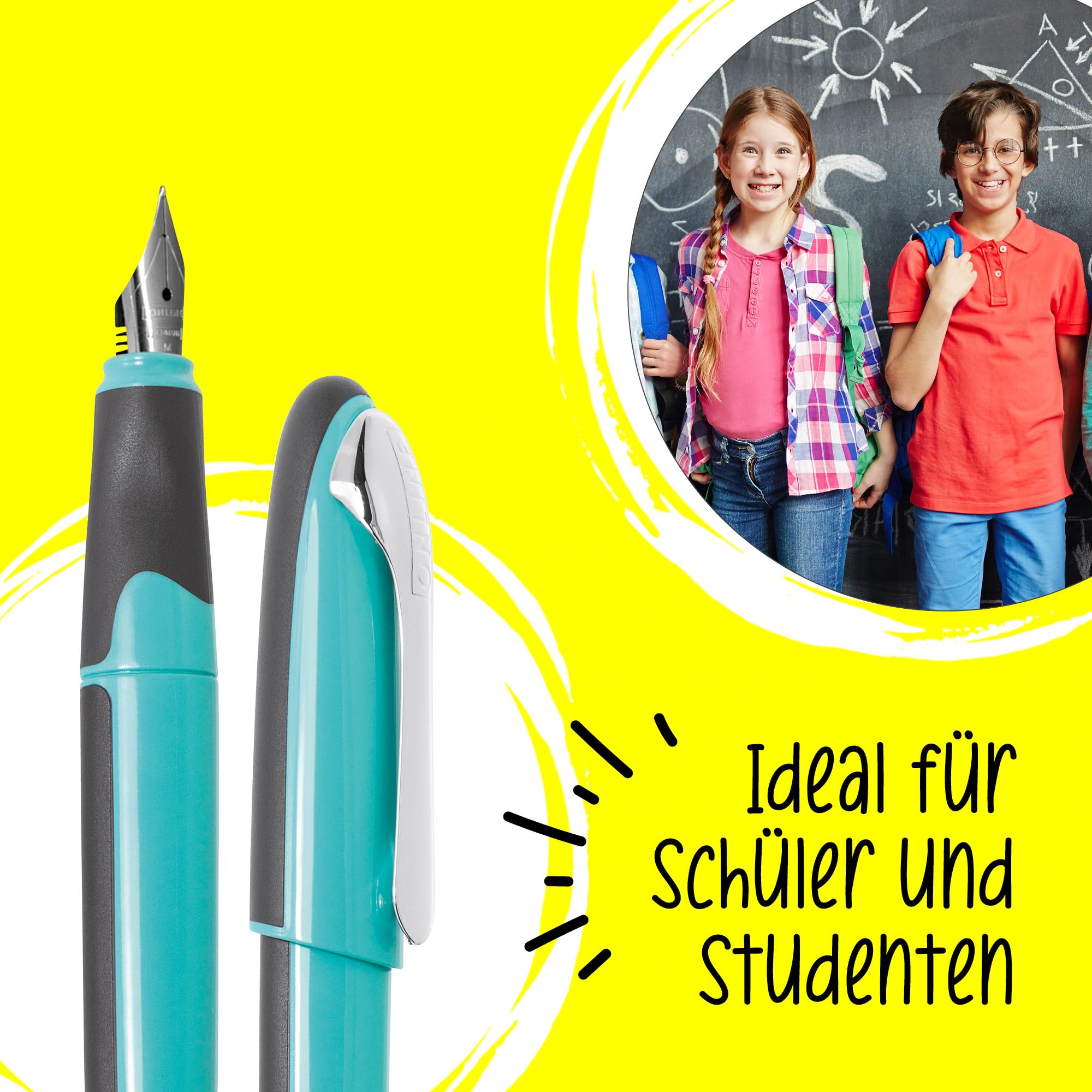 online-f-ller-air-t-rkis-ergonomischer-dreiecks-f-llfederhalter-iridiumfeder-m-n image 4