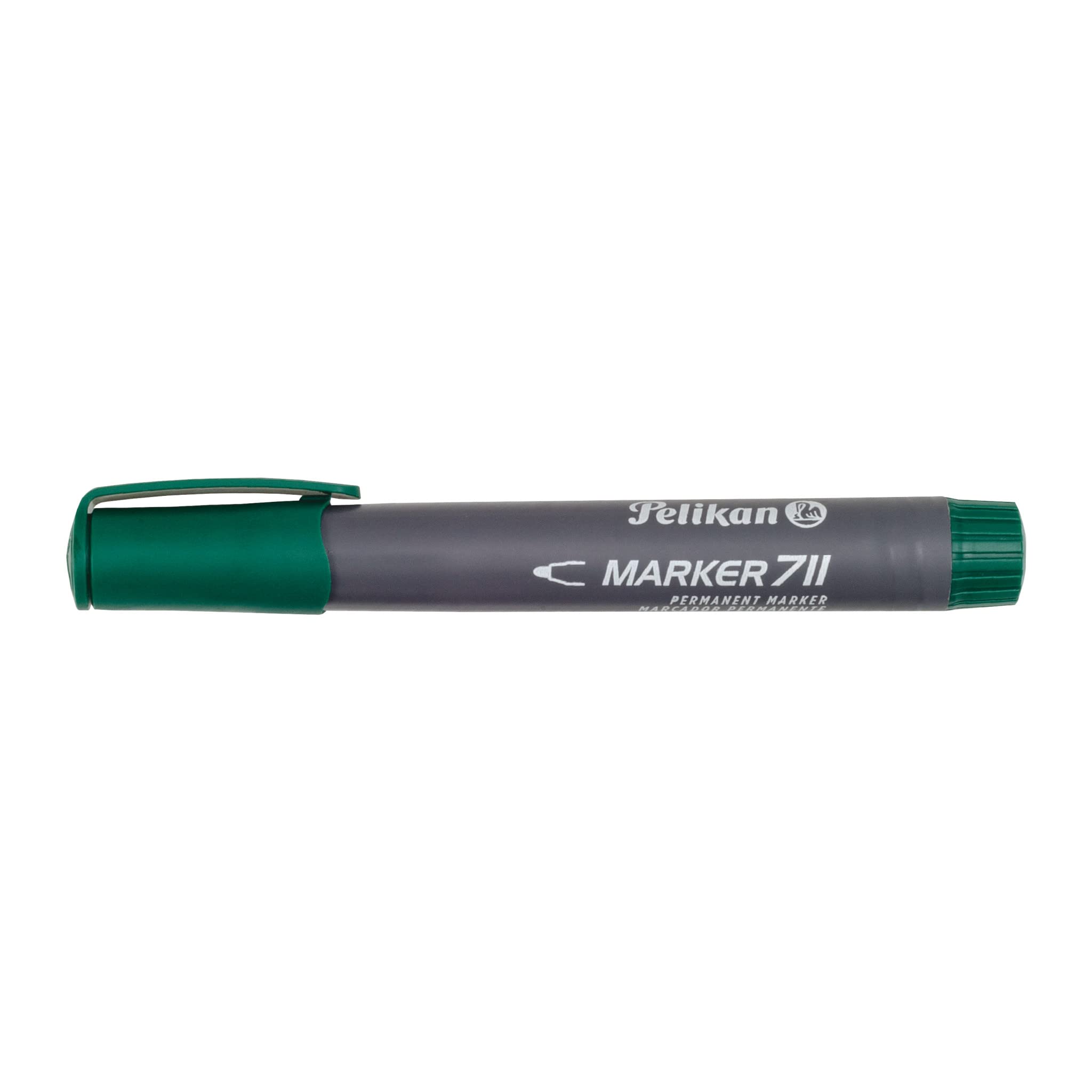 pelikan-permanent-marker-711-mit-rundspitze-gr-n-10-st-ck-in-faltschachtel image 2