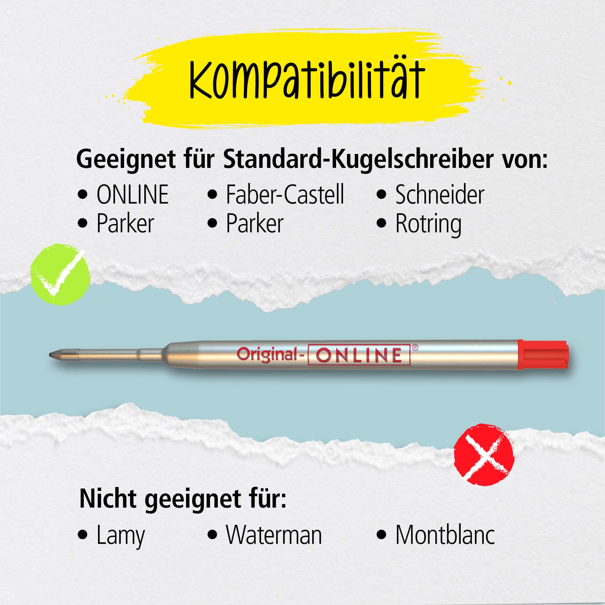 online-kugelschreiber-ersatzmine-gro-raum-m-mittel-dokumentenecht-rot image 5