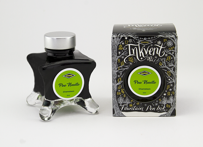 diamine-inkvent-black-edition-2024-chameleon-tintenflasche-50-ml-pine-needle image 2