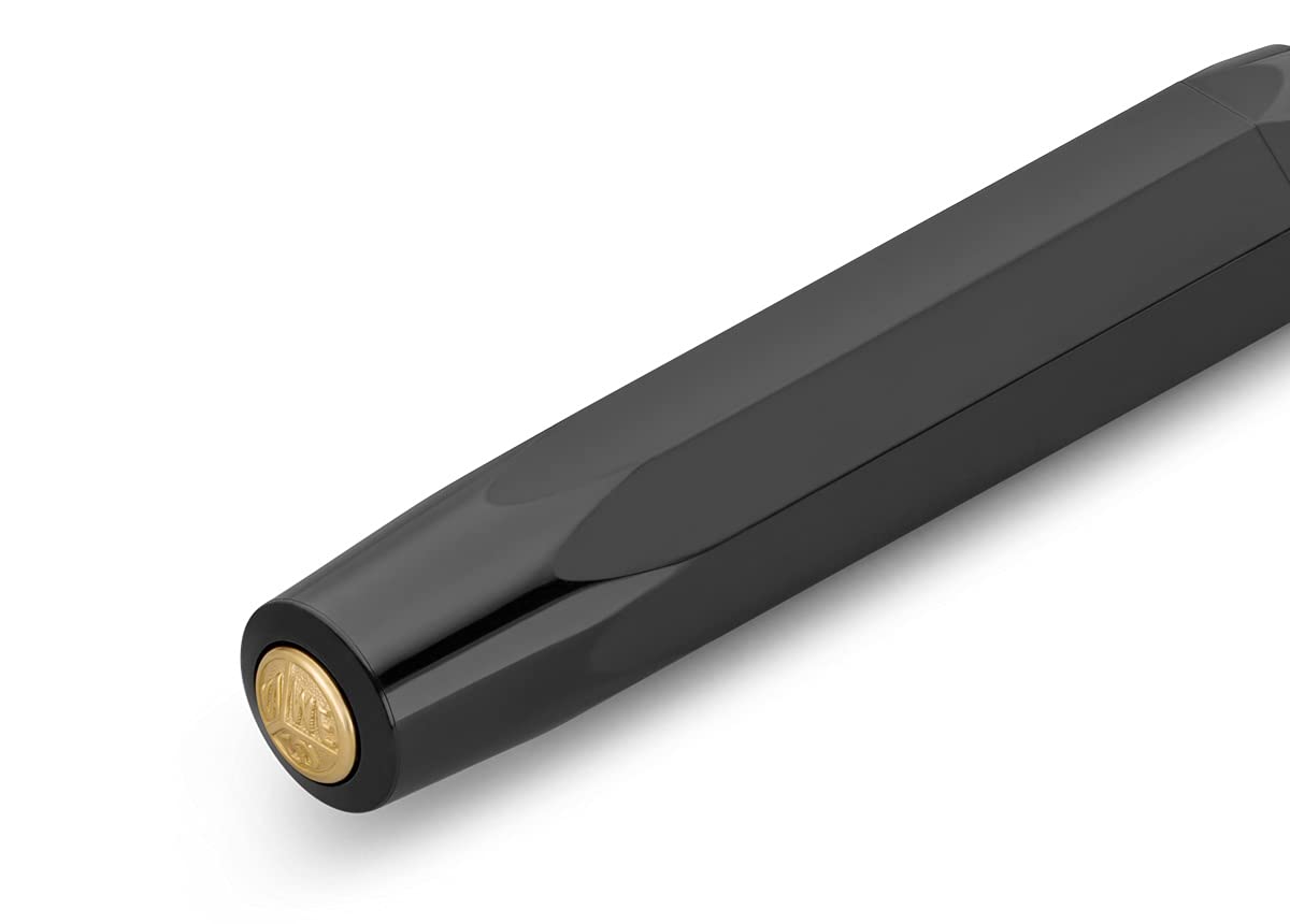 kaweco-classic-sport-f-llfederhalter-black-vergoldete-edelstahlfeder-b-13-cm image 4