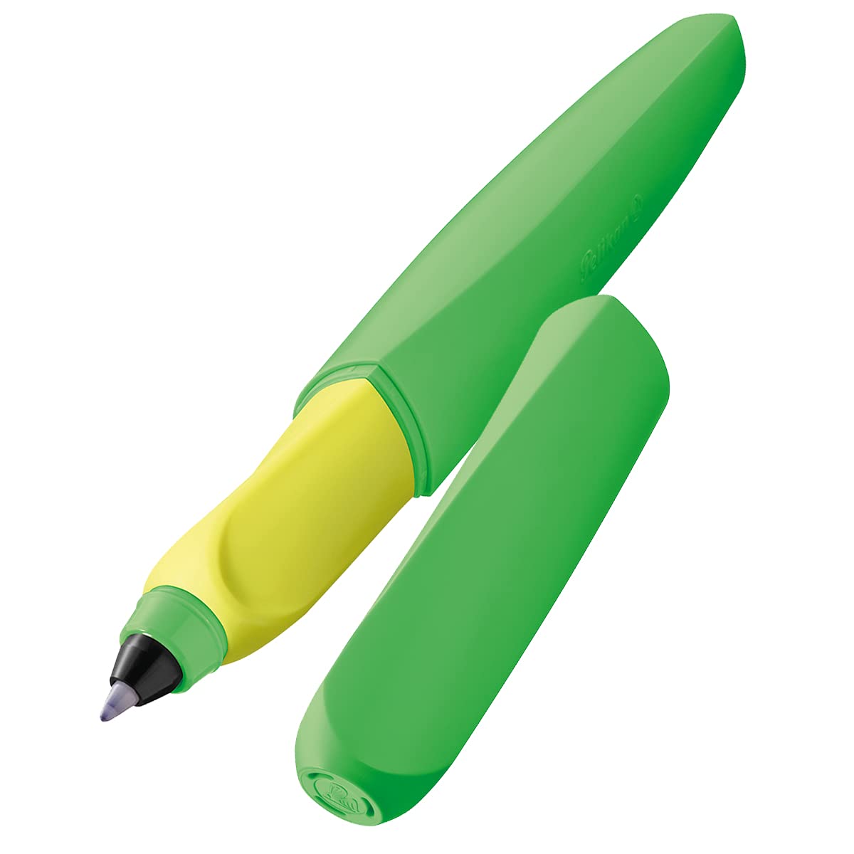 pelikan-tintenroller-twist-r457-universell-f-r-rechts-und-linksh-nder-neon-gr-n- image 1