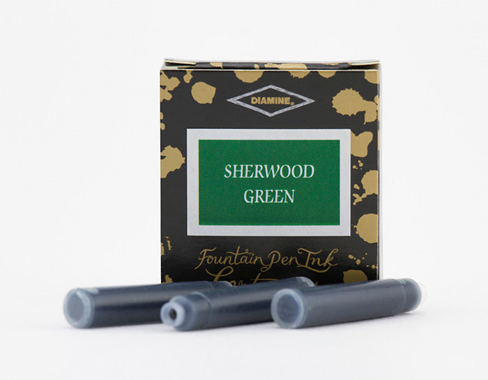 diamine-tintenpatronen-sherwood-green-europ-ische-standardgr-e-18er-pack image 3