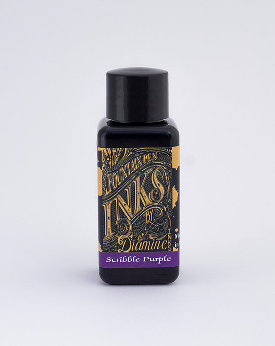 diamine-f-llfederhaltertinte-scribble-purple-30-ml-flasche image 2