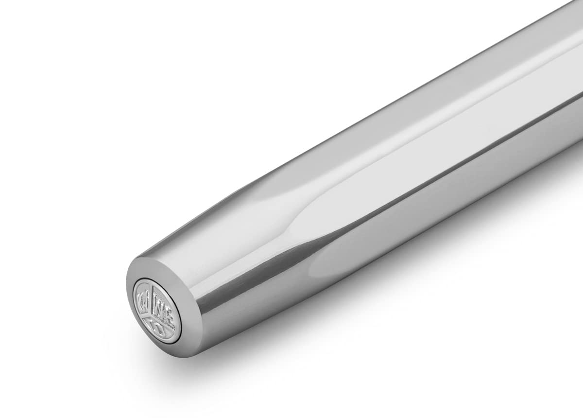 kaweco-al-sport-rollerball-raw-aluminium-gelroller-silber-0-7-mm-mine-23-g-13-cm image 4