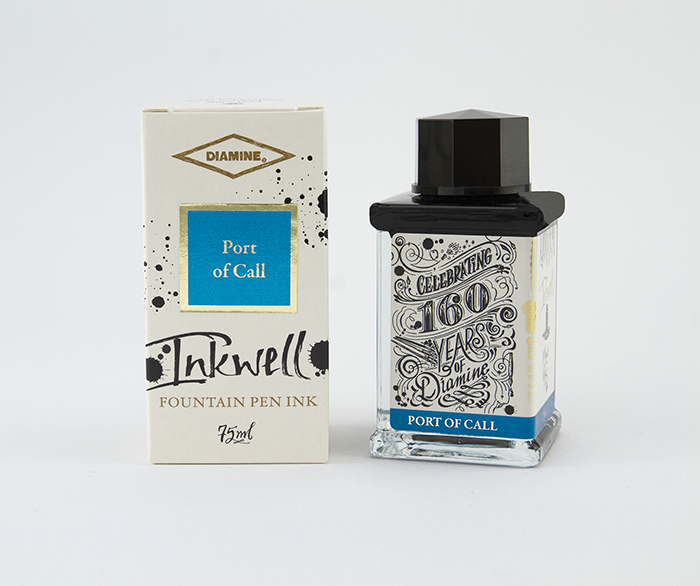 diamine-160th-anniversary-f-llfederhaltertinte-port-of-call-75-ml-glasflasche image 2
