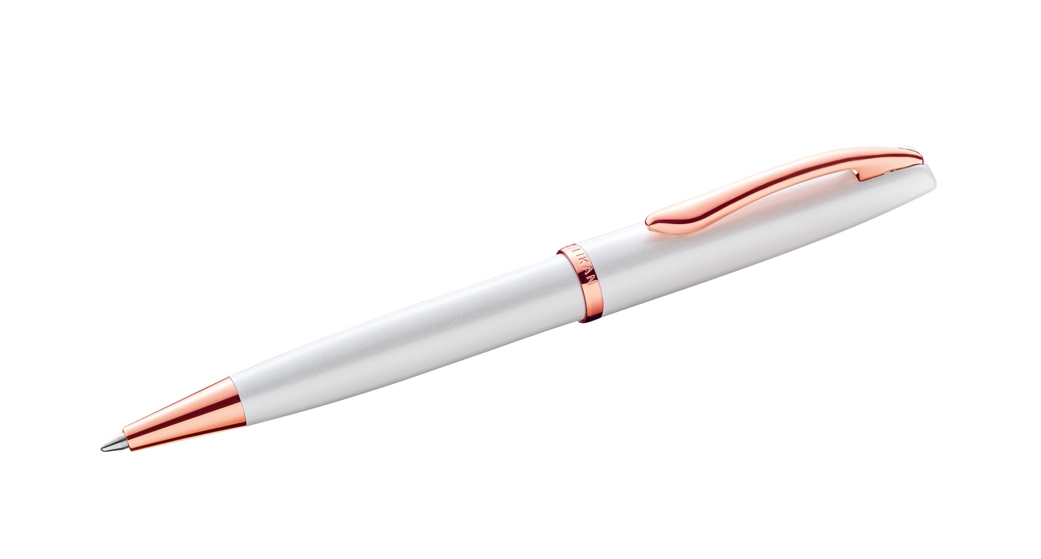 pelikan-jazz-noble-elegance-k36-kugelschreiber-perlmutt-wei-metallkuli-mit-drehm image 1