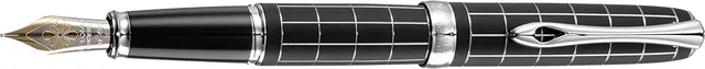 diplomat-excellence-a-plus-lapis-schwarz-f-llhalter-14-kt-goldfeder-f-silberne-g image 1