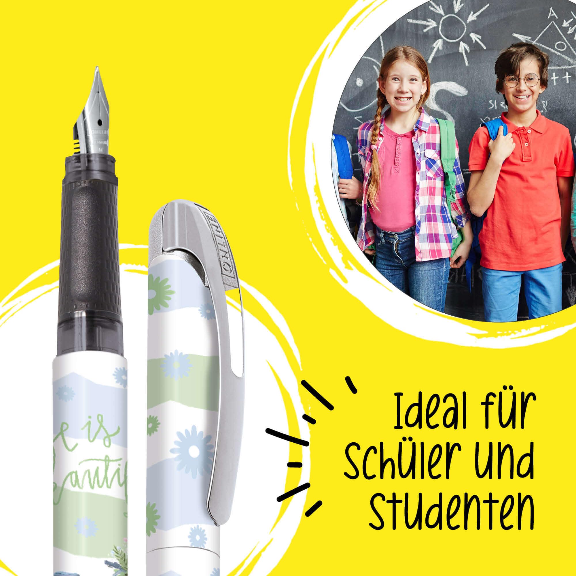 online-f-ller-college-beautiful-schulf-ller-mit-iridium-feder-m-ergonomisches-gr image 4