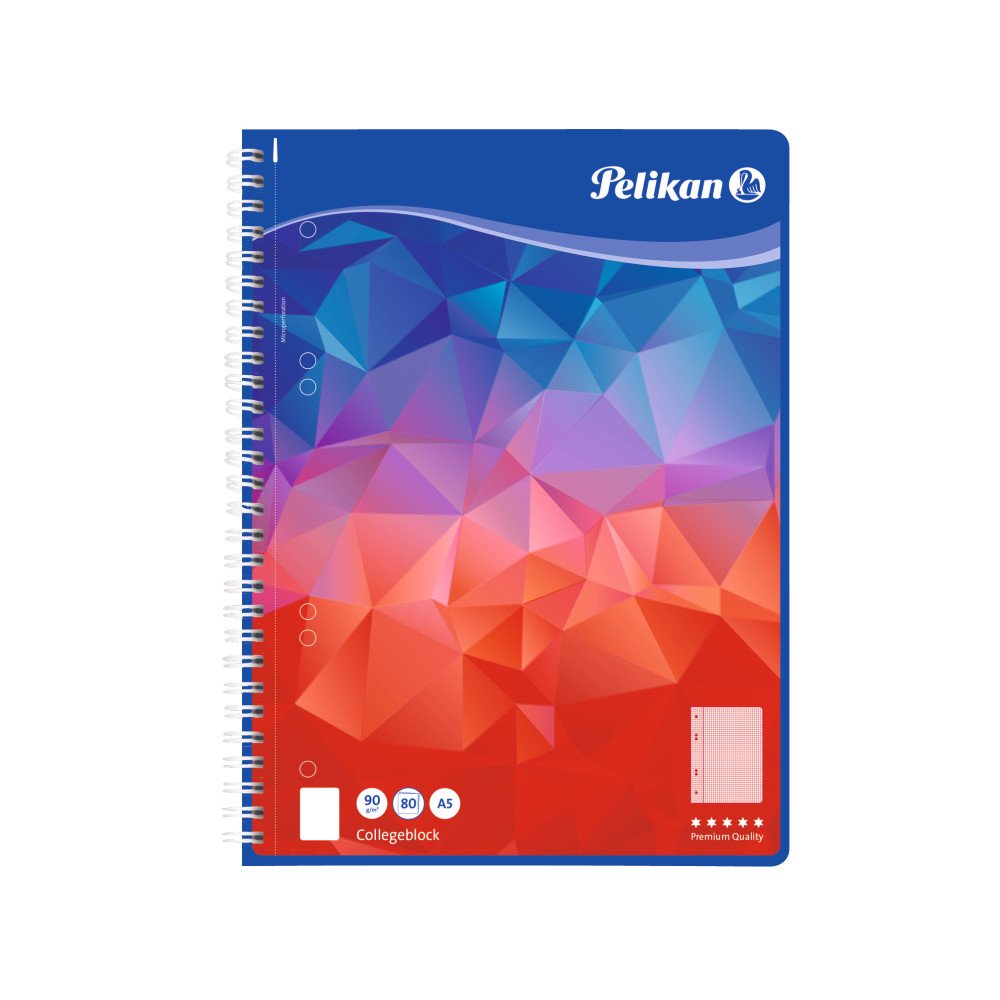 pelikan-spiralblock-a5-80-blatt-kariert-lineatur-28-90-g-m-fsc-mix-wei image 1