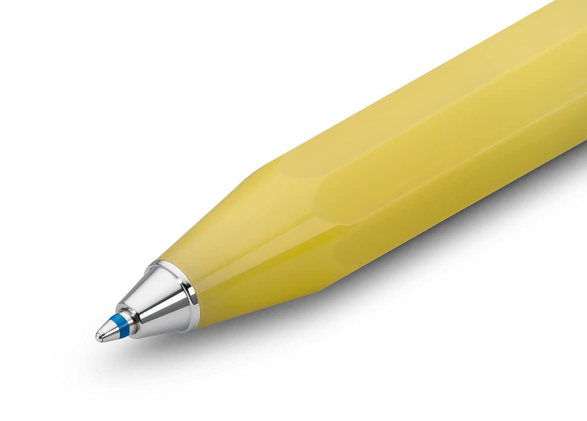 kaweco-frosted-sport-kugelschreiber-sweet-banana-gelb-herzkurvenmechanik-d1-mine image 3