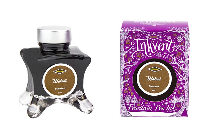 diamine-inkvent-standard-f-llfederhalter-tinte-walnut-50-ml-flasche-purple-editi image 2