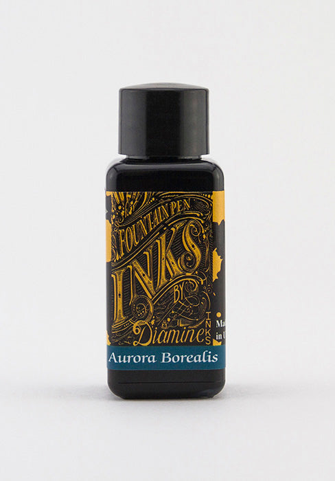 diamine-schreibfarbe-aurora-borealis-30-ml-flasche image 2