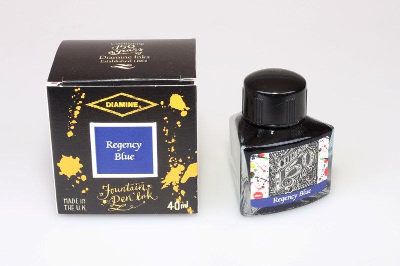 diamine-150th-anniversary-f-llfederhaltertinte-40ml-regency-blue image 2