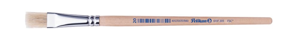 pelikan-borstenpinsel-sorte-613f-gr-e-2-flache-form-schweineborsten-1-st-ck image 3