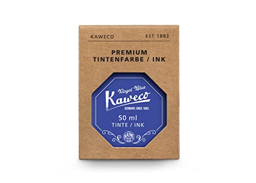 kaweco-tintenglas-50-ml-k-nigsblau-royal-blue-vegane-f-llfederhalter-tinte image 7