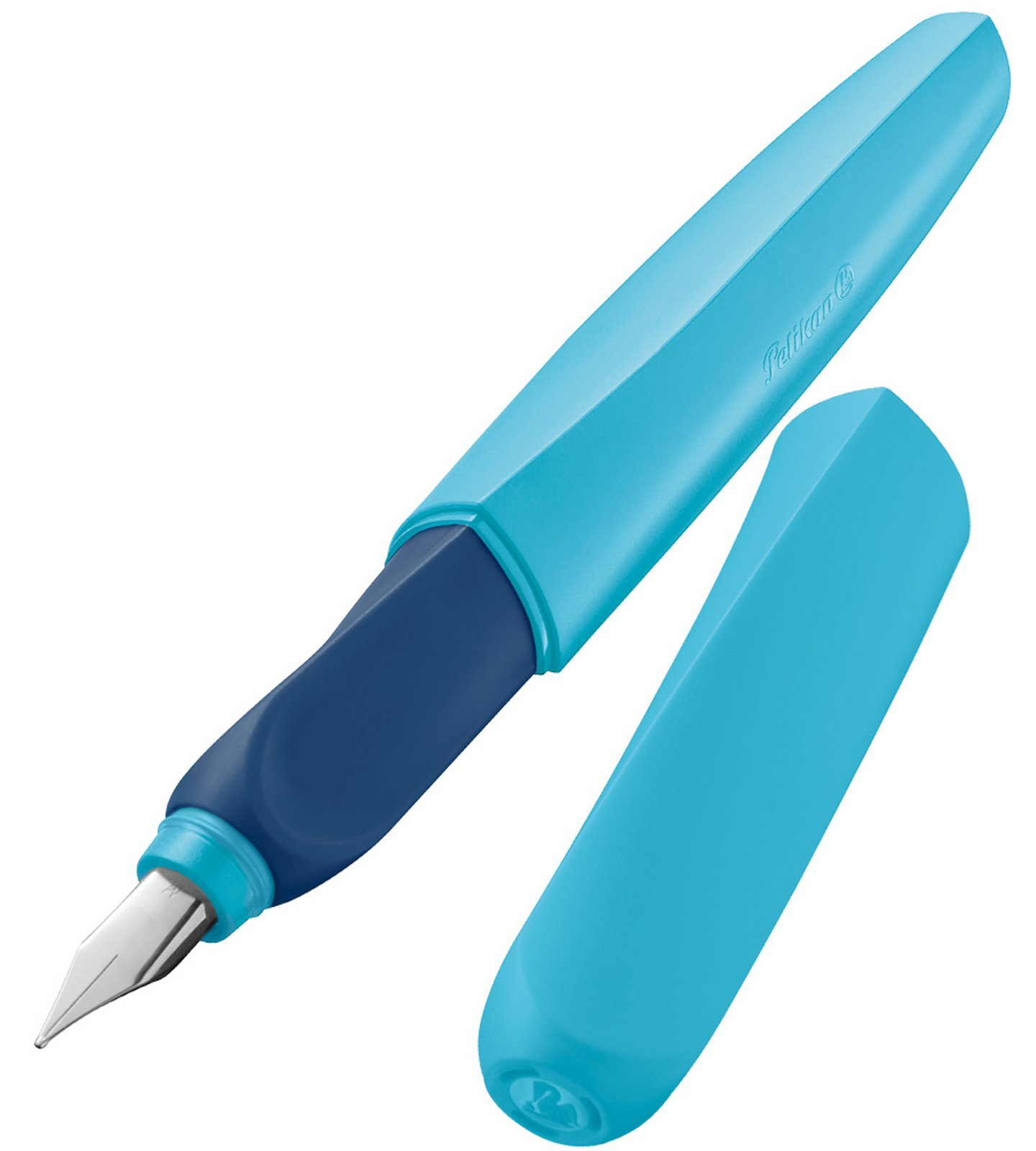 pelikan-f-llhalter-twist-p457-m-blau-mit-2-tintenpatronen-und-tintenl-scher image 2