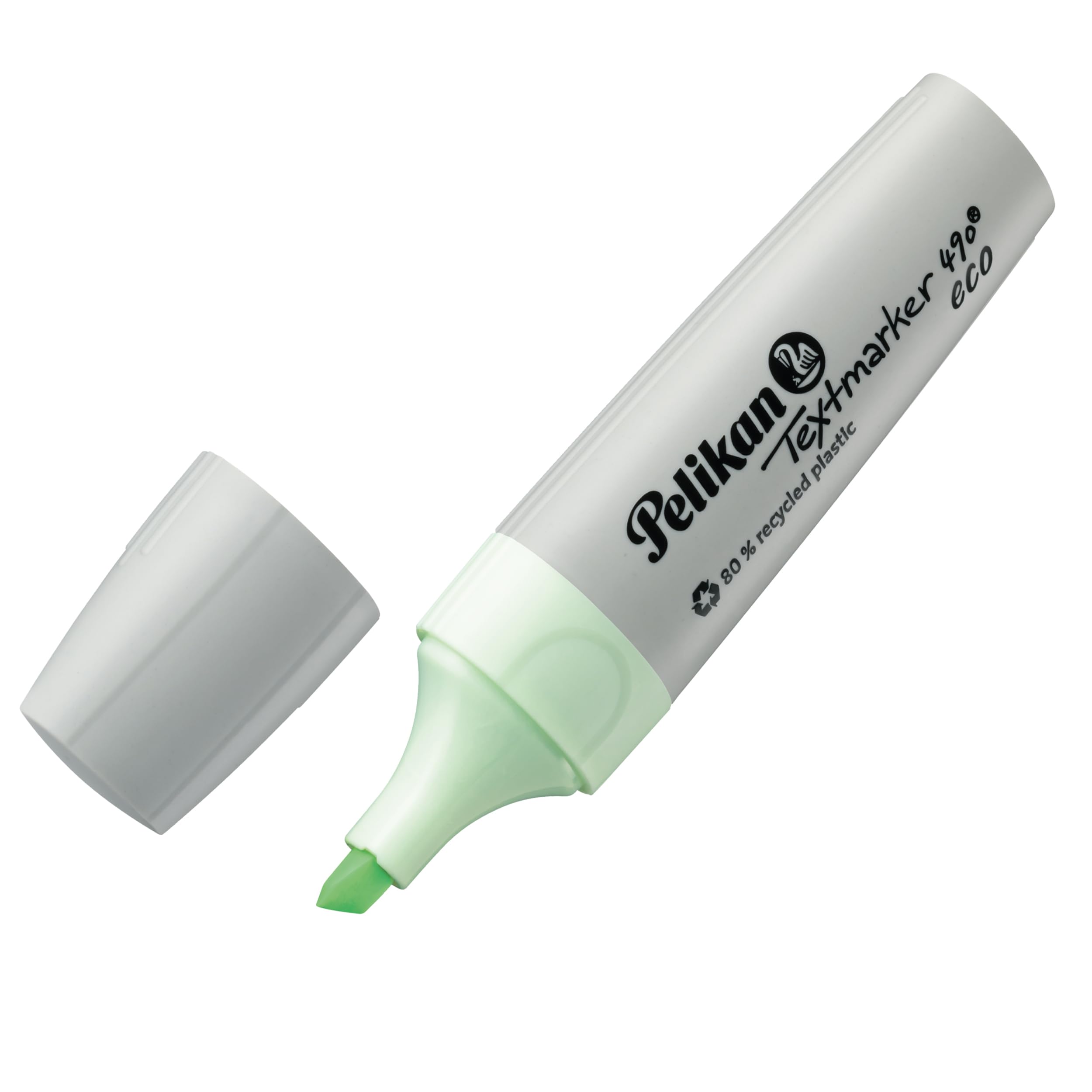 pelikan-textmarker-490-eco-pastell-gr-n-10-st-ck-mit-keilspitze image 4