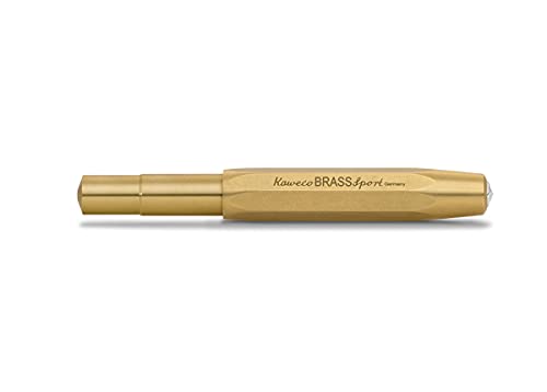 kaweco-brass-sport-rollerball-messing-0-7-mm-schwarze-g2-mine-13-cm image 8