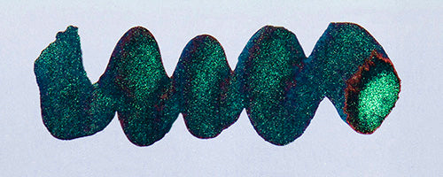 diamine-inkvent-chameleon-fountain-pen-ink-upon-a-star-50-ml-flasche-green-editi image 1