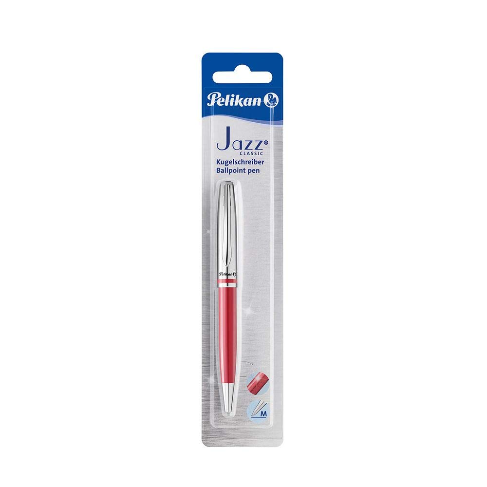 pelikan-jazz-classic-kugelschreiber-rot-drehkugelschreiber-aus-metall image 3