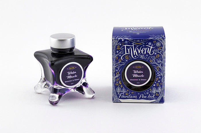 diamine-inkvent-shimmer-sheen-f-llfederhalter-tinte-winter-miracle-50-ml-flasche image 2