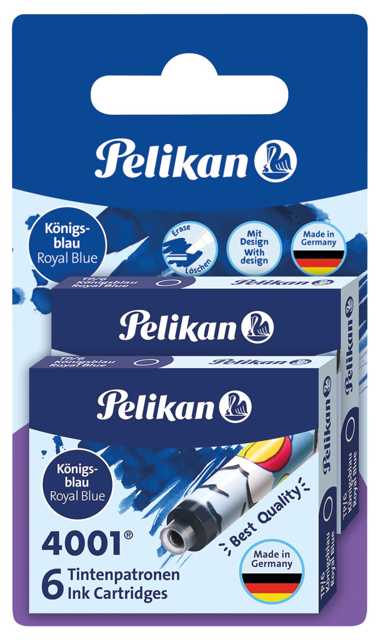 pelikan-tintenpatronen-4001-standard-k-nigsblau-auswaschbar-12-st-ck image 5