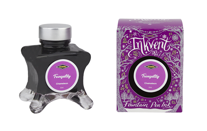 diamine-50ml-inkvent-chameleon-f-llfederhalter-tinte-tranquility-purple-edition image 2